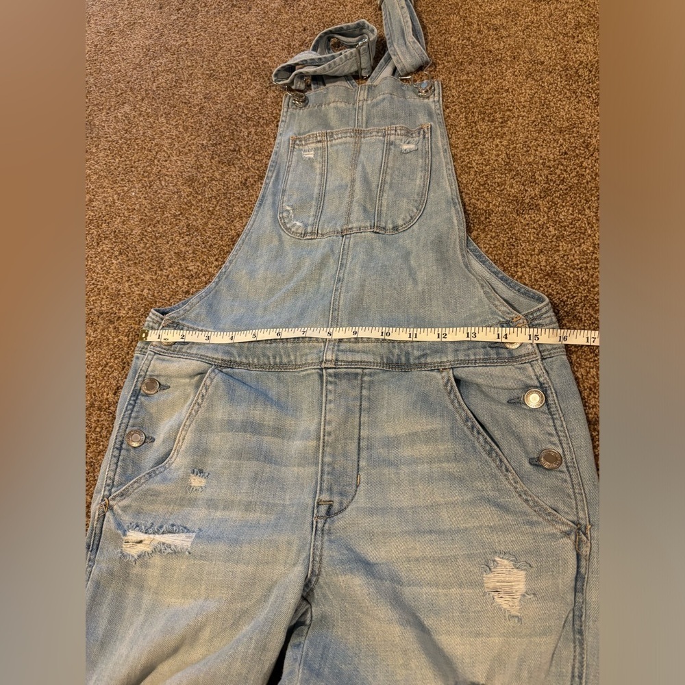 AMERICAN EAGLE Distressed  Overalls - Picture 6 of 6
